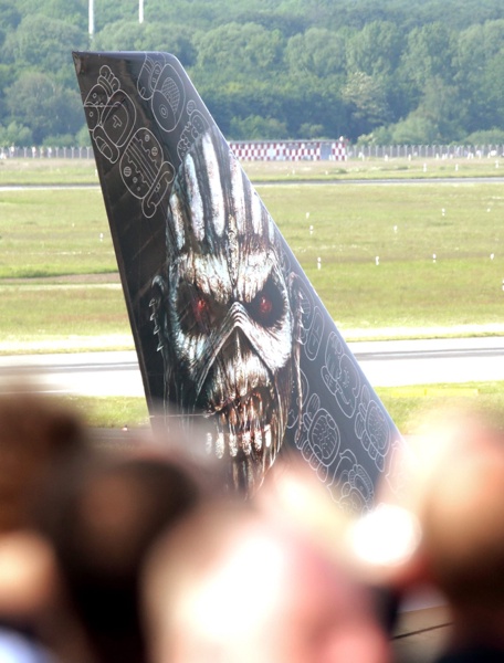 Самолетът на на групата Iron Maiden