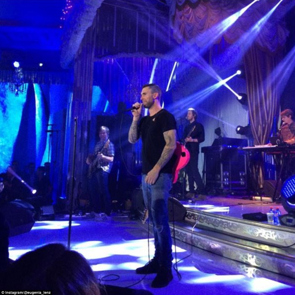 Адам Лавин от Maroon 5