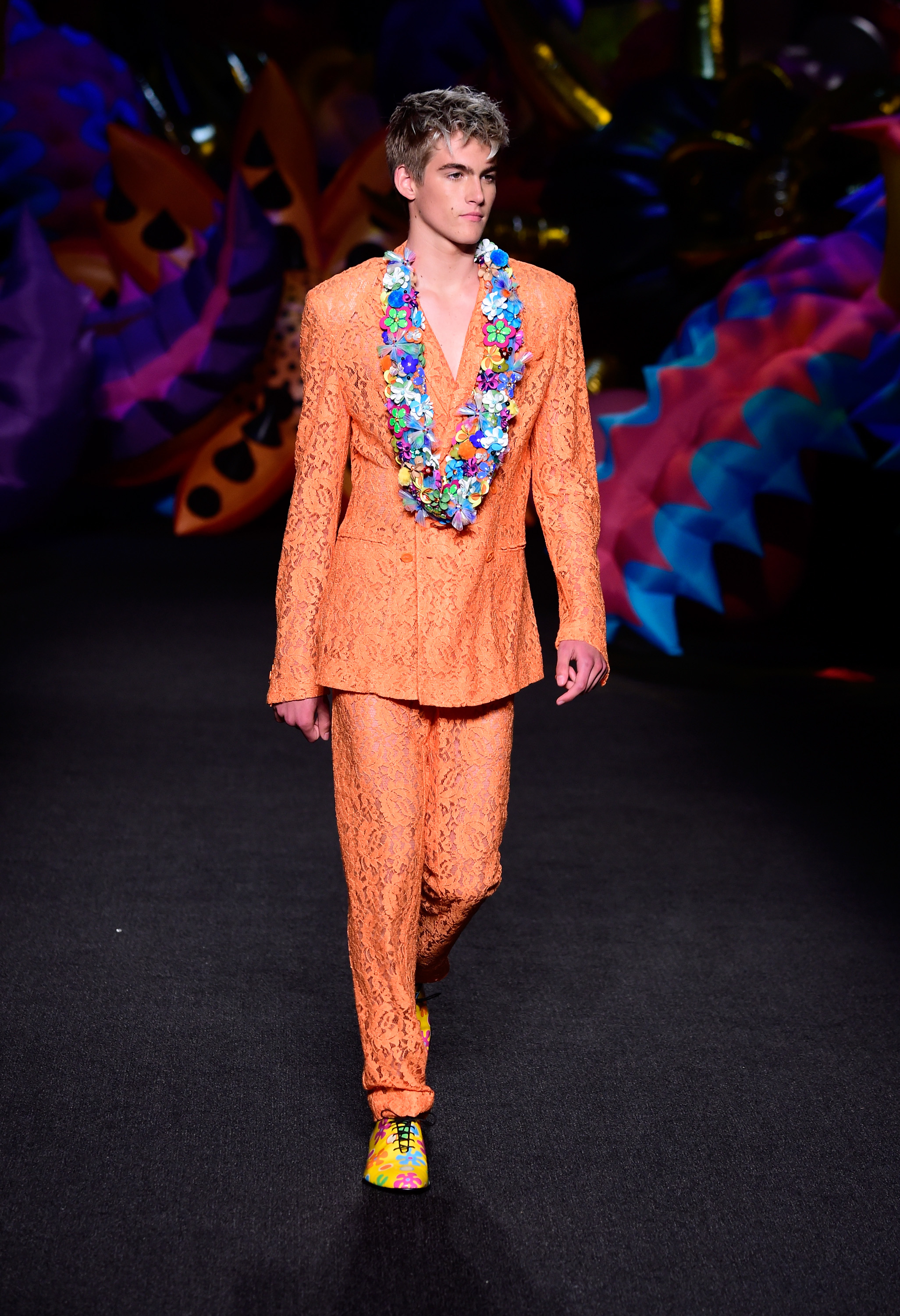 Синът на Синди Крауфорд с дебют на модния подиум
