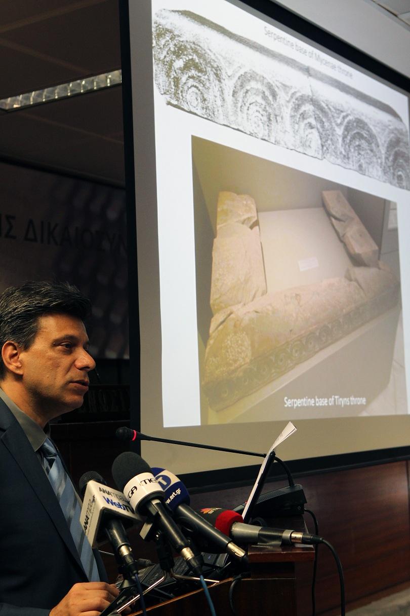 Откриха част от ”трона на Агамемнон”