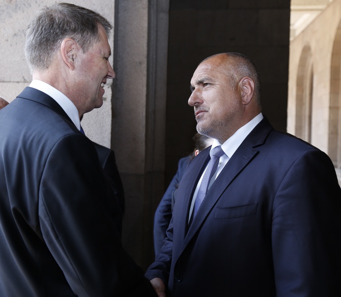 Министър-председателят Бойко Борисов се срещна с президента на Румъния Клаус Йоханис