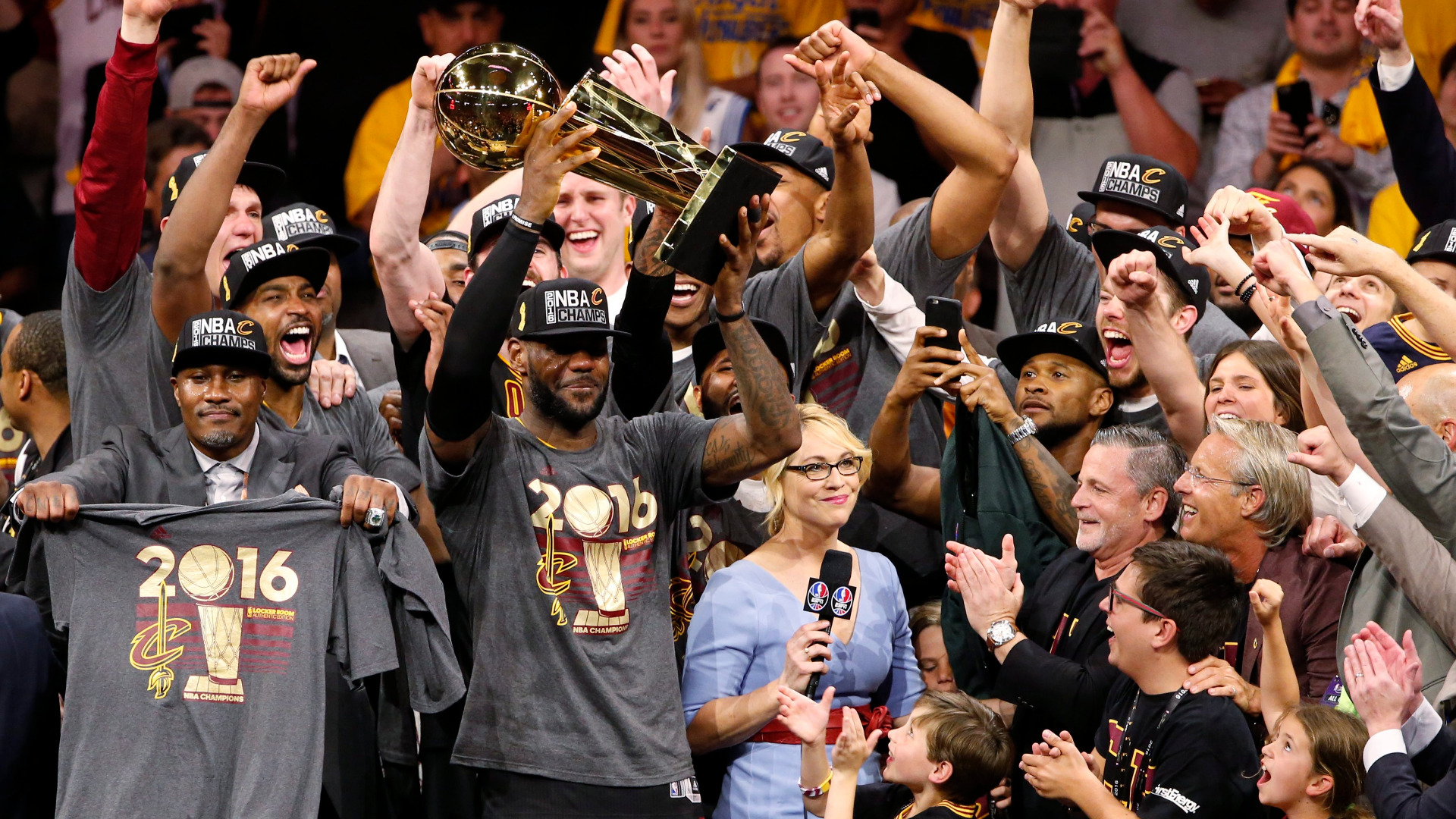 Историческа първа титла за ”Кливланд” в НБА