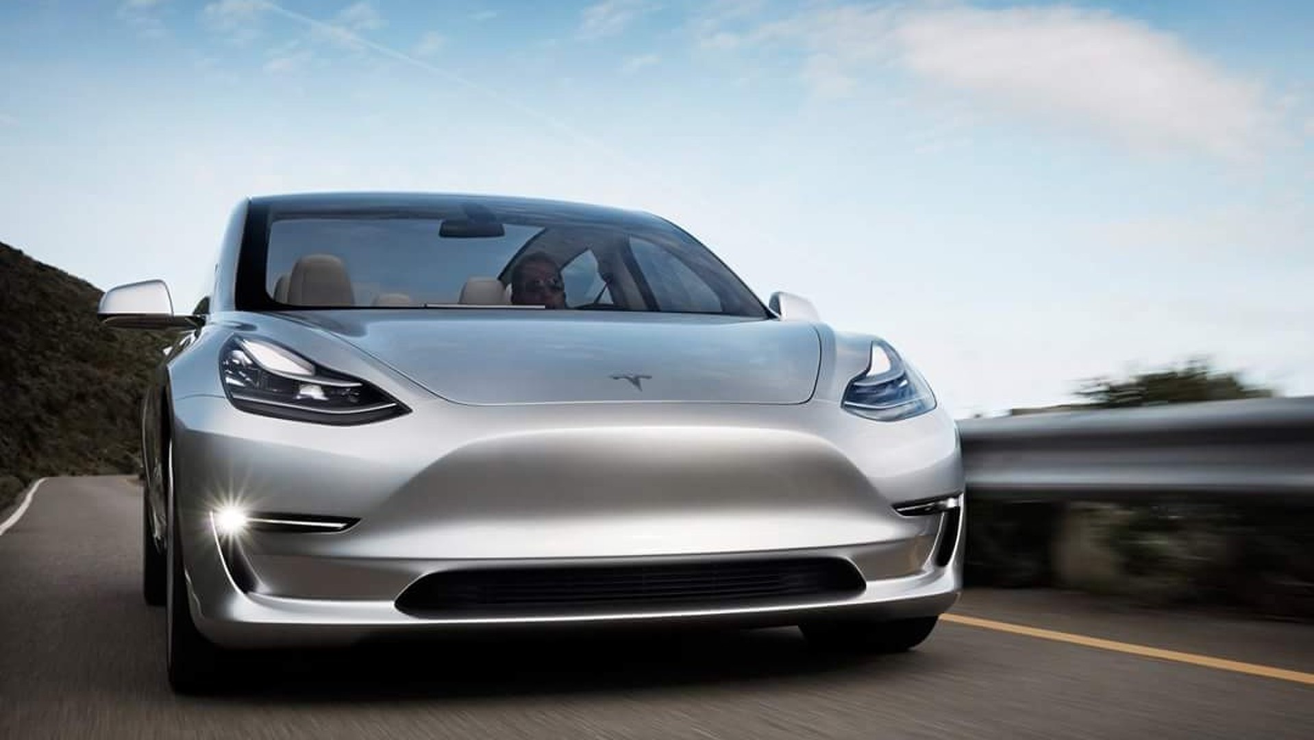 Tesla Model 3 ще бъде без скоростомер