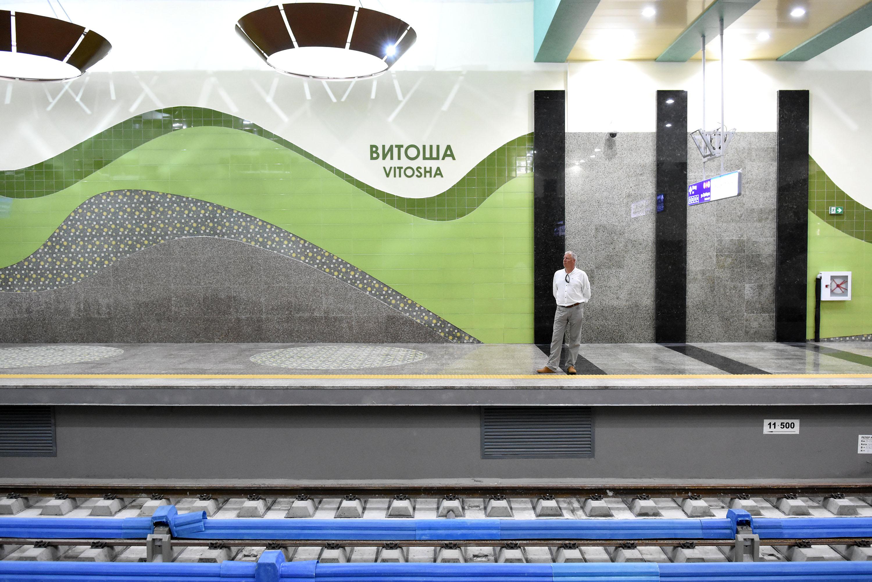 Метростанция ”Витоша” се бъде открита до края на юли