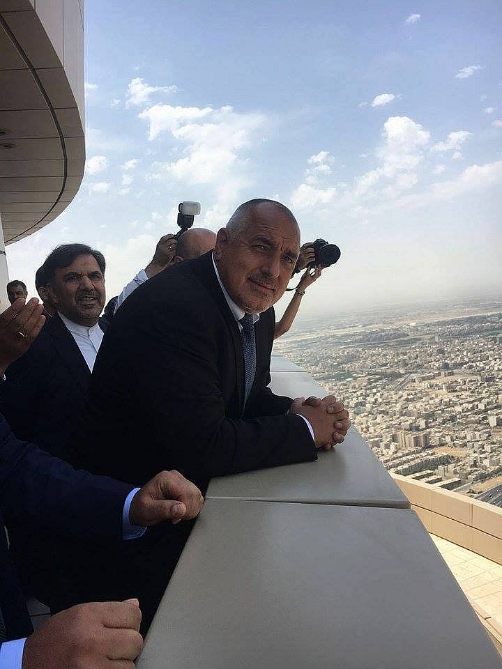 Бойко Борисов посети телевизионната кула ”Милад” в Иран