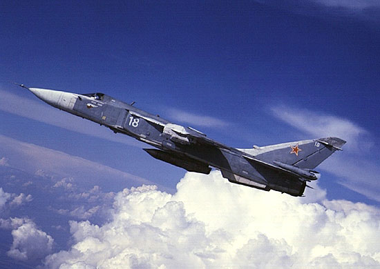 Руски изтребител-бомбардировач Су-24М