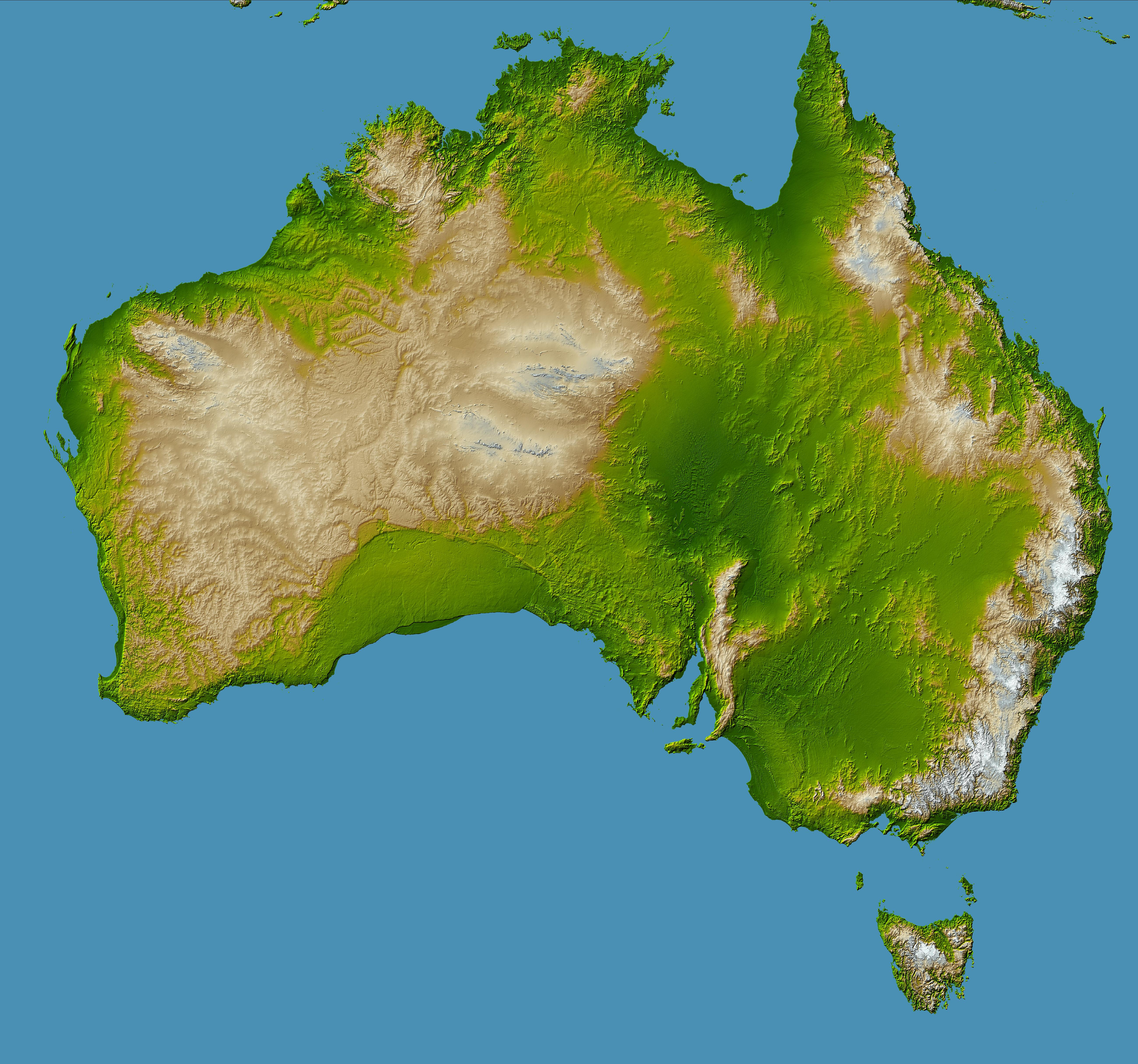 Австралия се е преместила с метър и половина на север