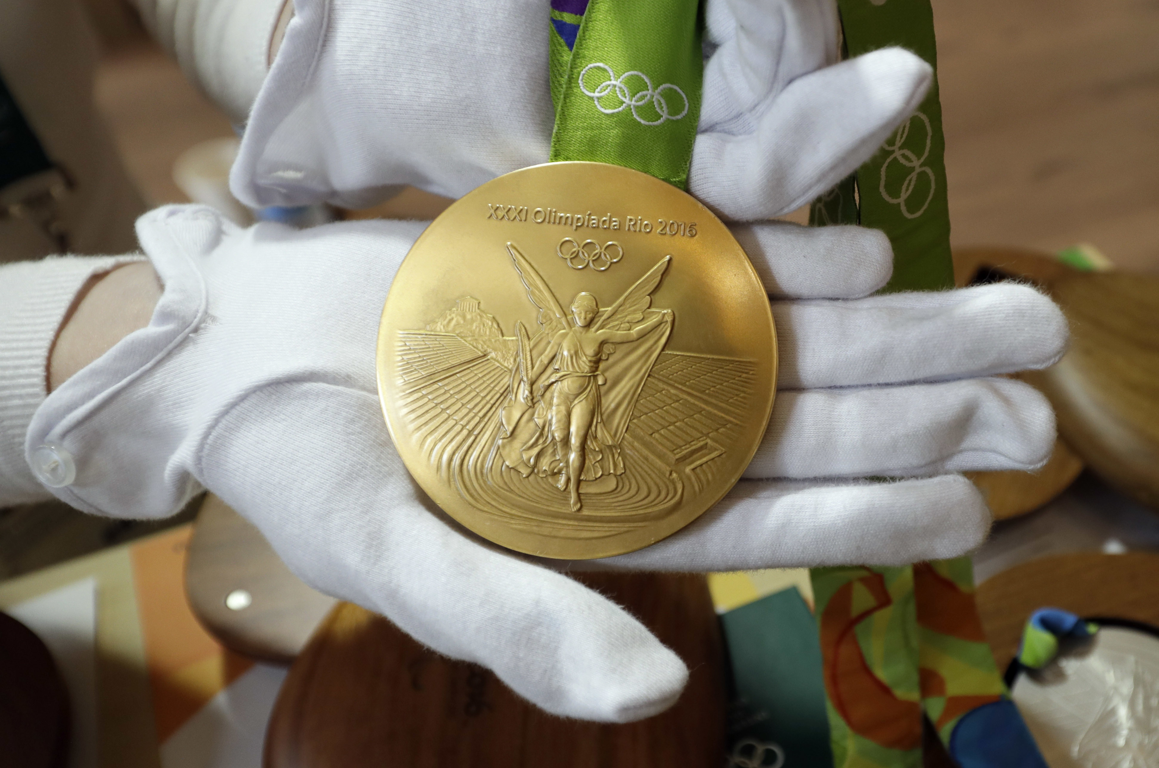 Златен медал от Олимпиадата в Рио де Жанейро