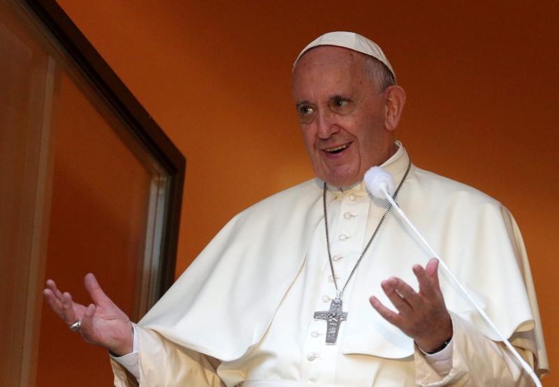 Папа Франциск се обръща към младежкия форум в Краков