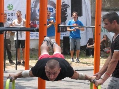 Нов фитнес на открито в пловдивския район „Тракия“