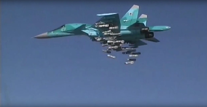 Руски изтребители Су-34 оперират от иранската база Хамедан