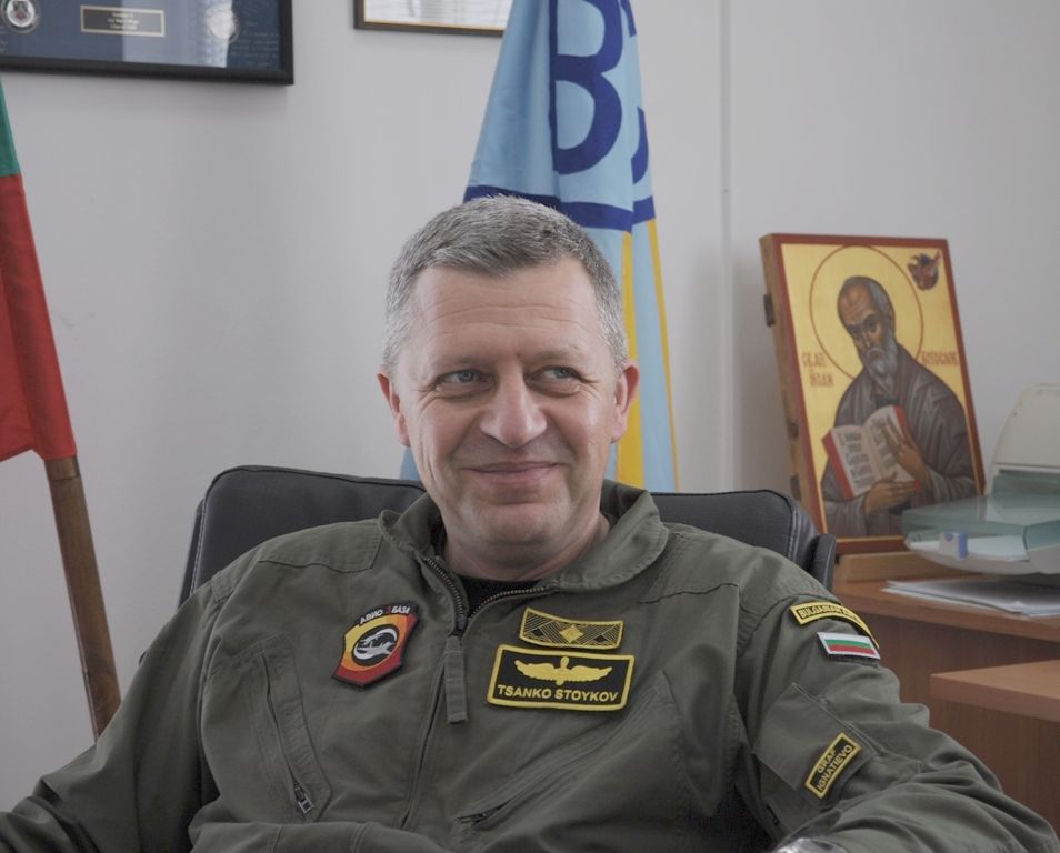 Ген. Цанко Стойков е бивш командир на авиобаза ”Граф Игнатиево”