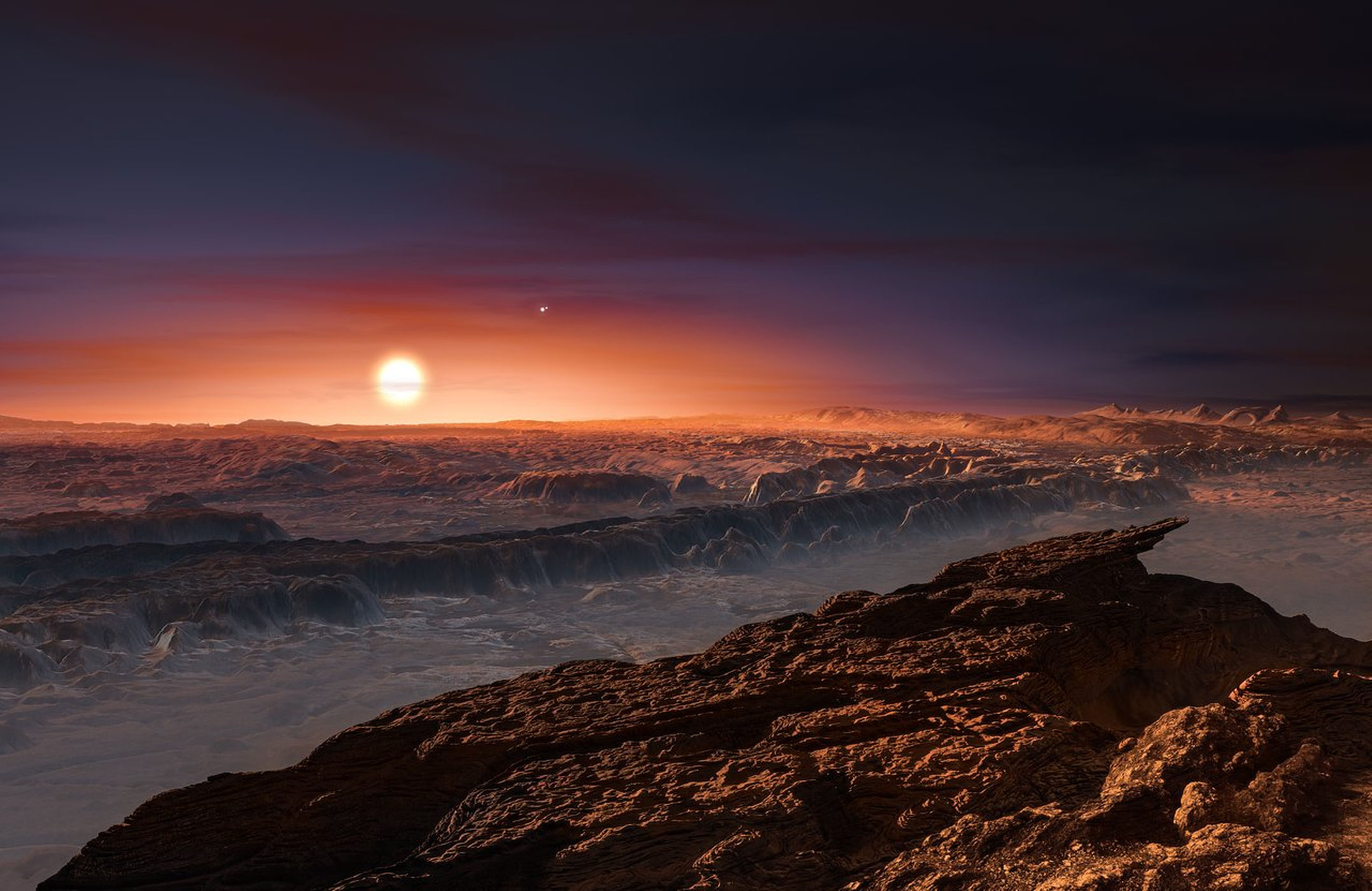 Зоните на вечен изгрев и залез са най-подходящи за живот на Proxima b