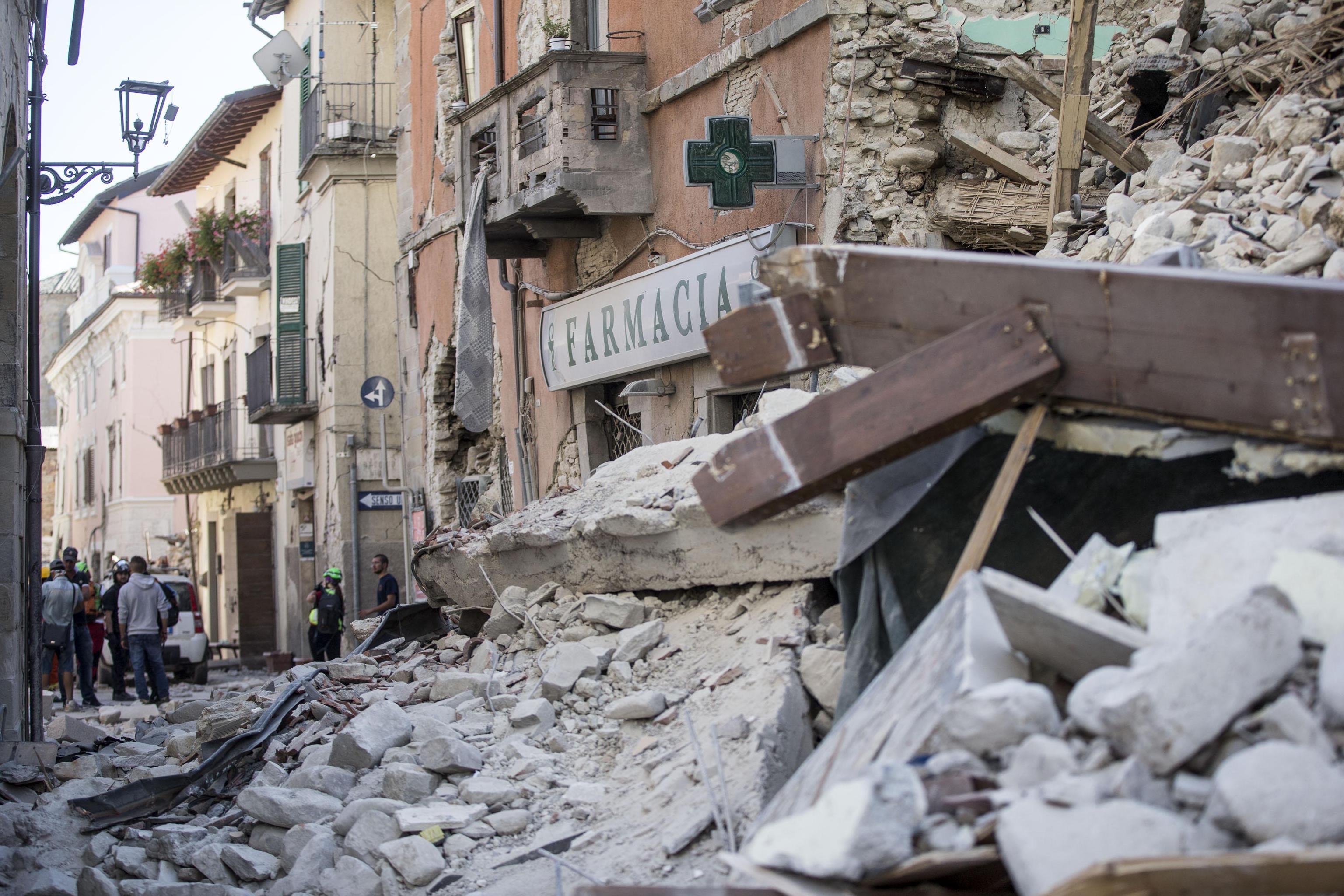 Тежки разрушения и много жертви причини земетресението на 24 август 2016-та