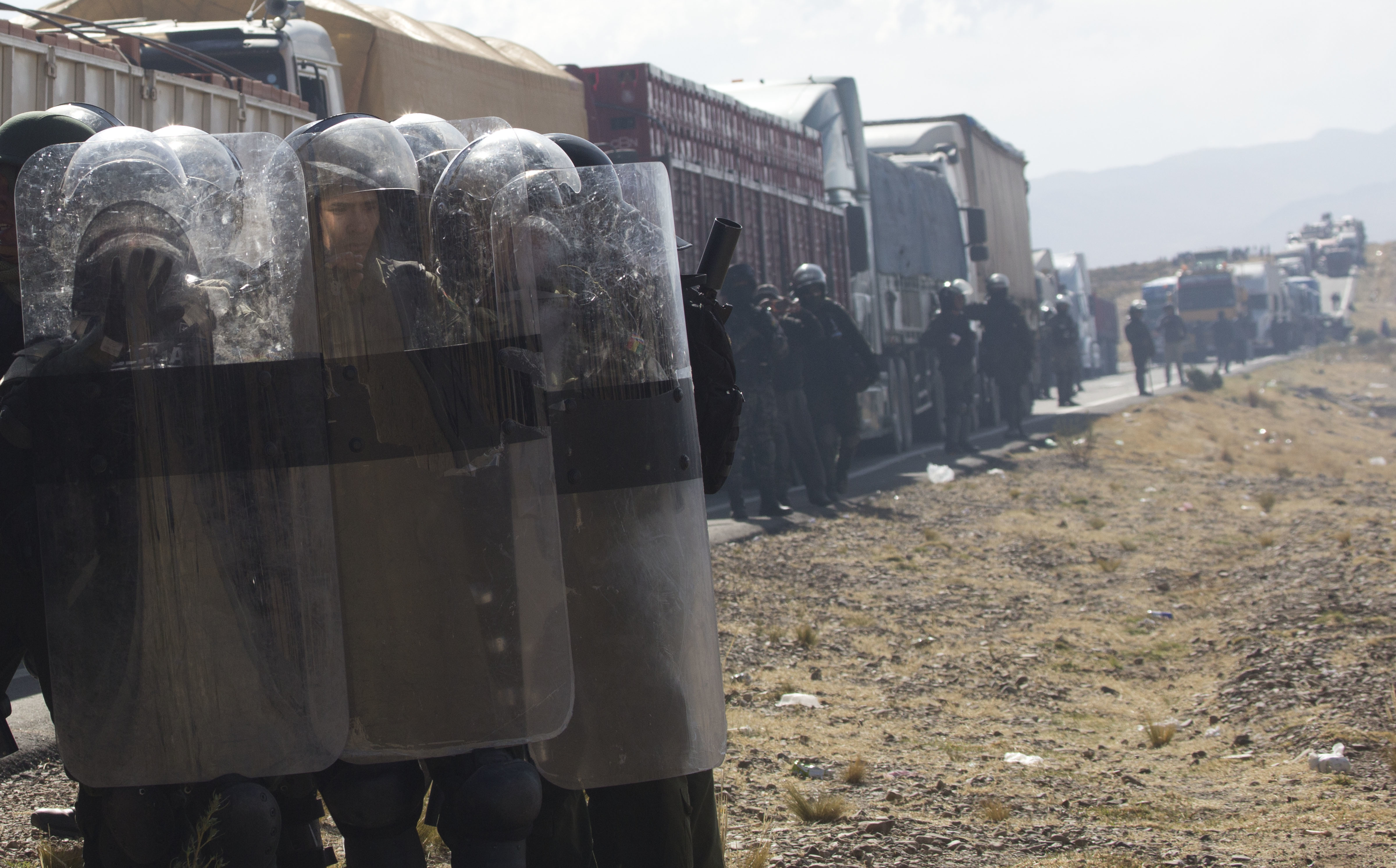Въоръжена полиция излезе в Боливия против стачкуващи миньори