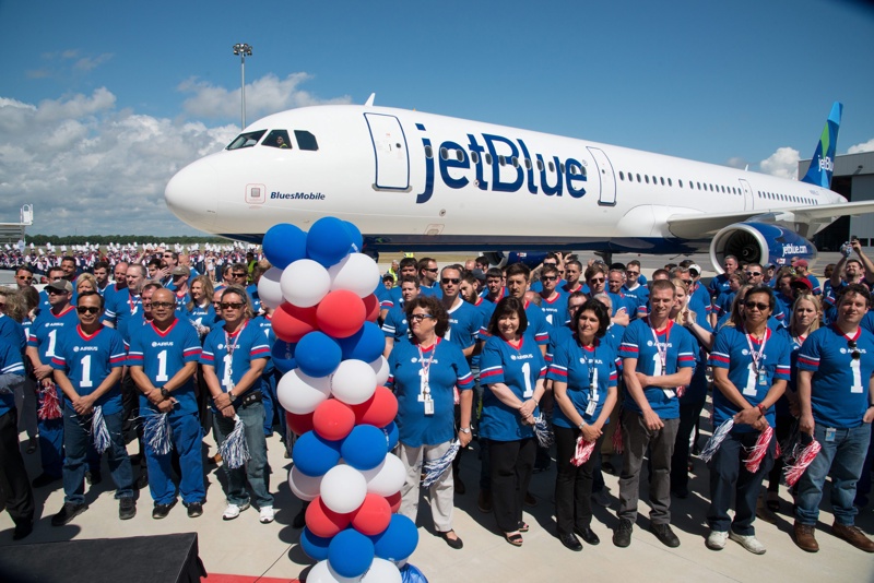 Американската компания JetBlue ще използва самолети А320 за полетите си до Куба