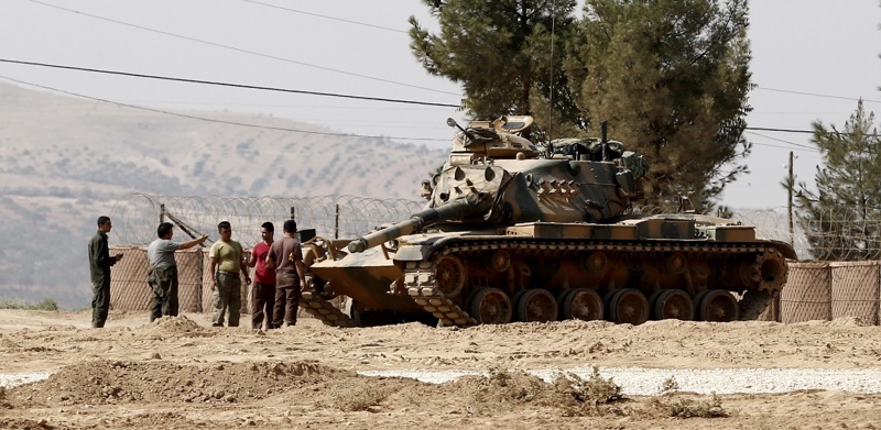 Турски войници се готвят за атака в Сирия