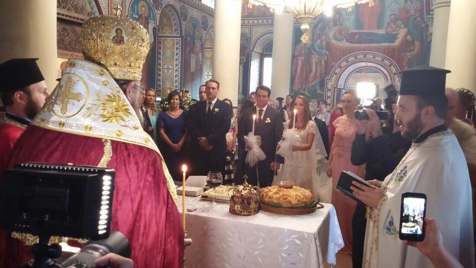 Сватбата на Христина Стоичкова и Лука Белич