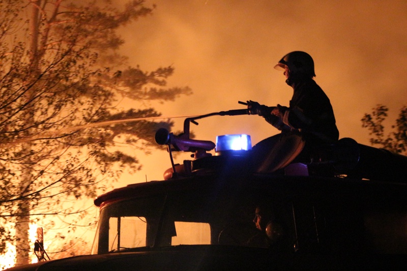 В България се създават доброволни противопожарни команди (снимка архив)