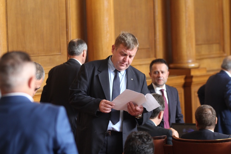 Лидерът на ВМРО - Красимир Каракачанов