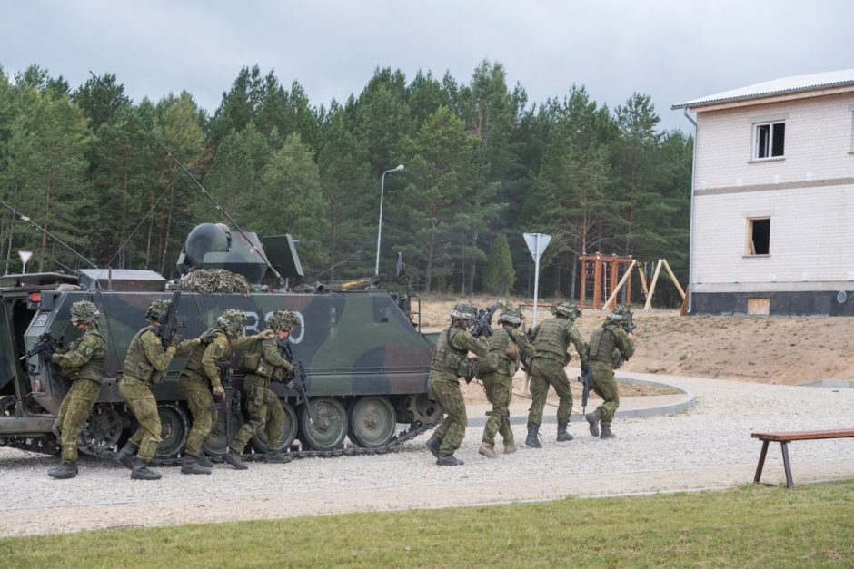 Литва издигна град за армията, ще учи партизанска война