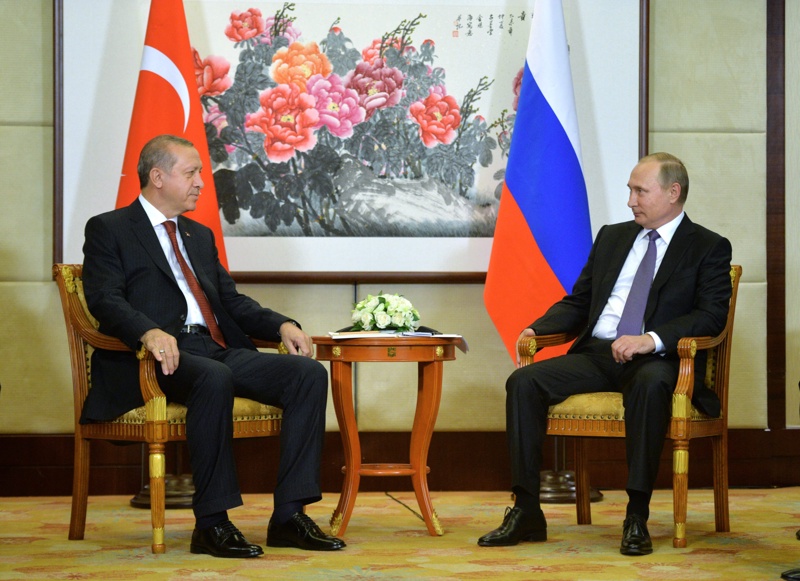 Президентите Путин и Ердоган са обсъдили широк кръг икономически въпроси в Ханчжоу