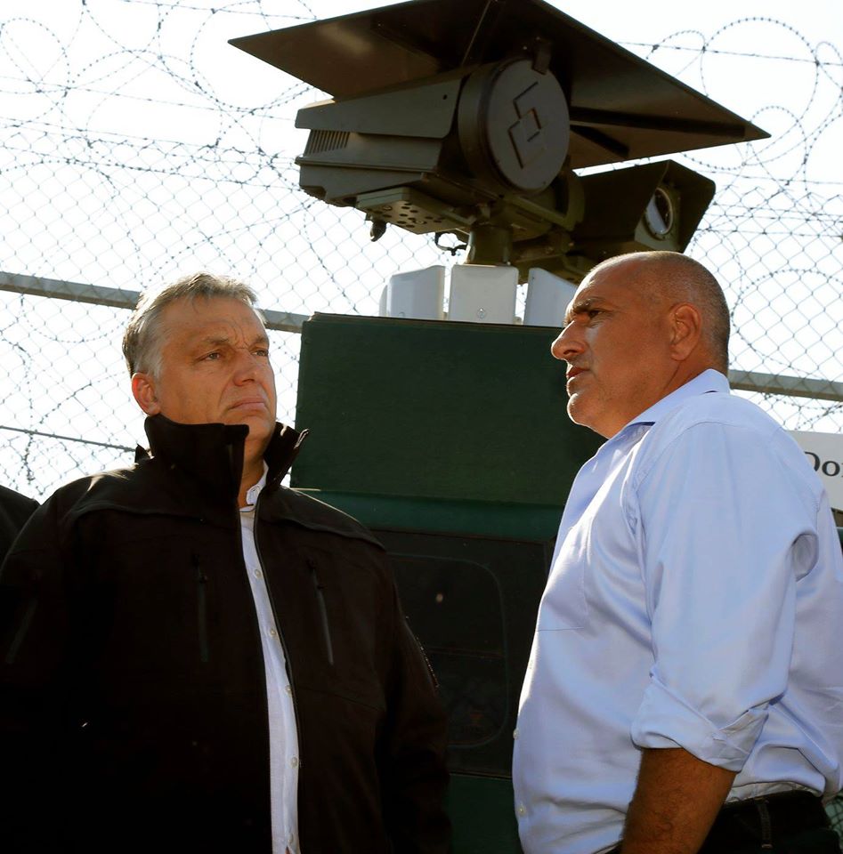 На 14 септември Виктор Орбан и Бойко Борисов огледаха българо-турската граница