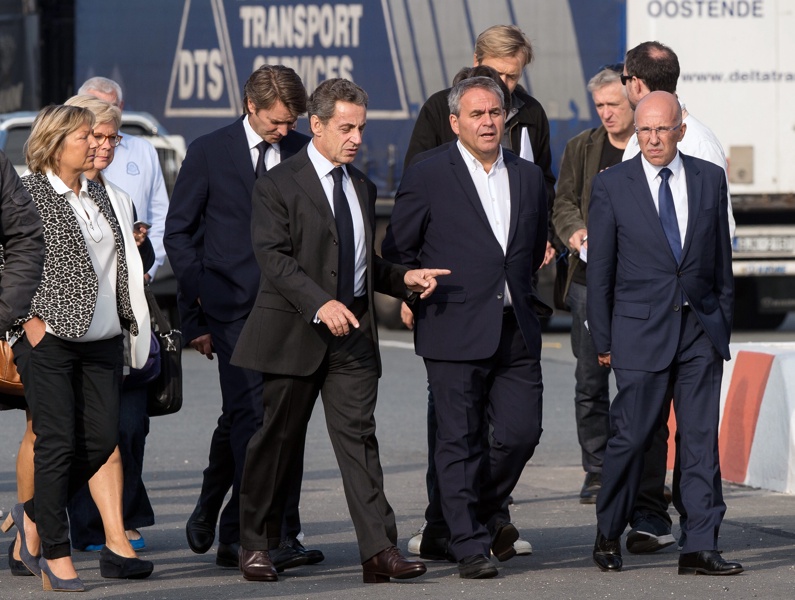 Никола Саркози направи визита в Кале миналата седмица