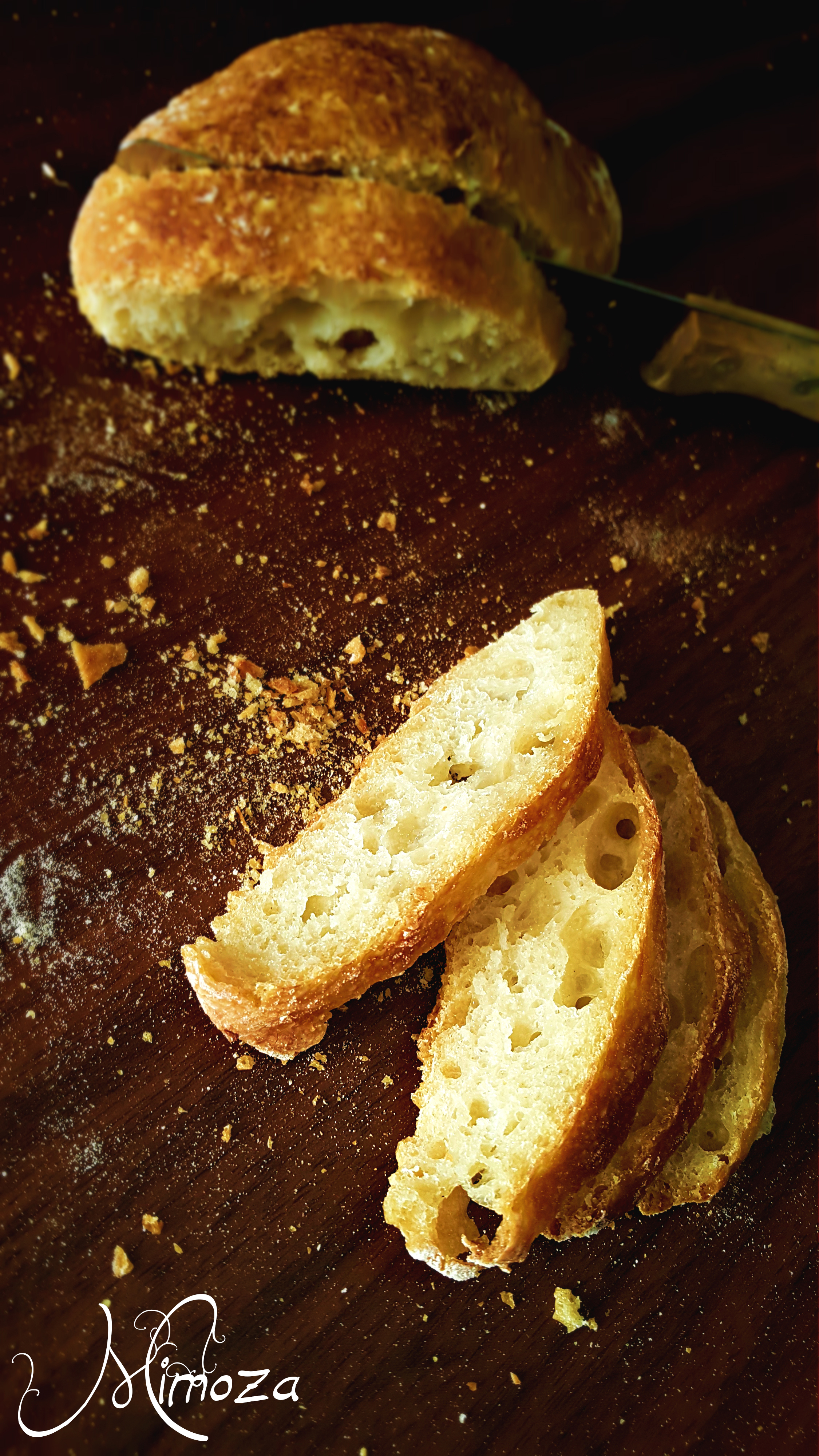 Хрупкави хлебчета без месене