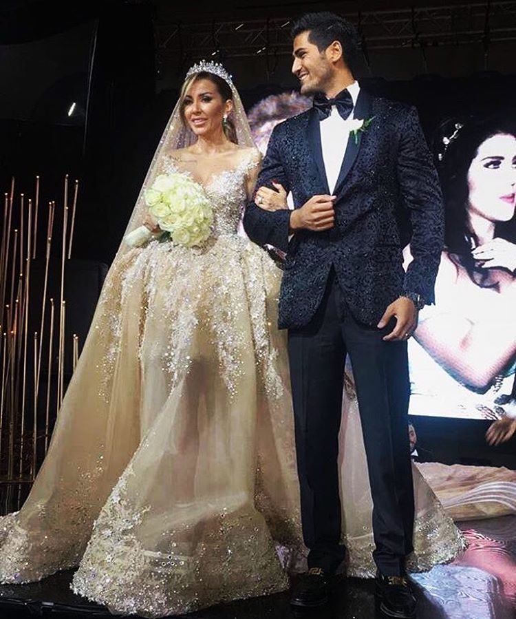 Сватбата на Енджи Касабие и Рабих ел Зейн