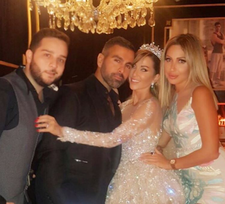 Сватбата на Енджи Касабие и Рабих ел Зейн