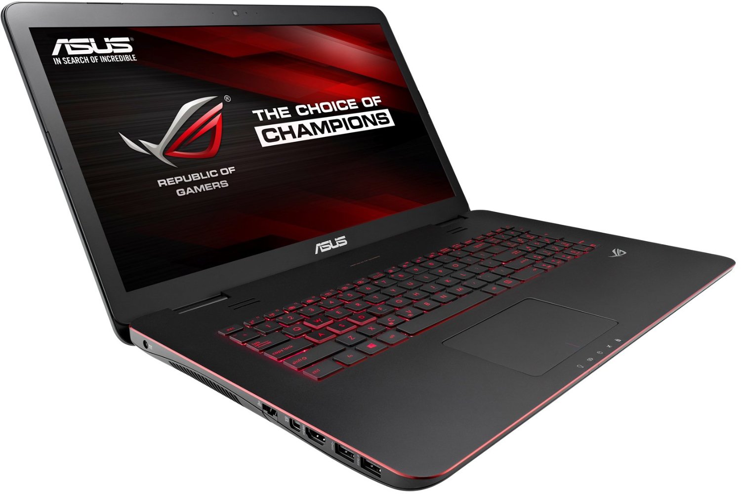 ASUS GL771JW-T7170T e най-евтиното предложение в класацията ни