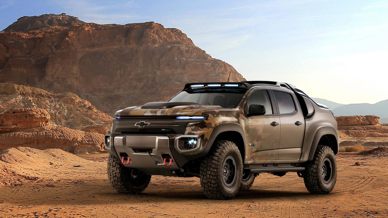 Chevrolet показа водороден пикап за армията на САЩ