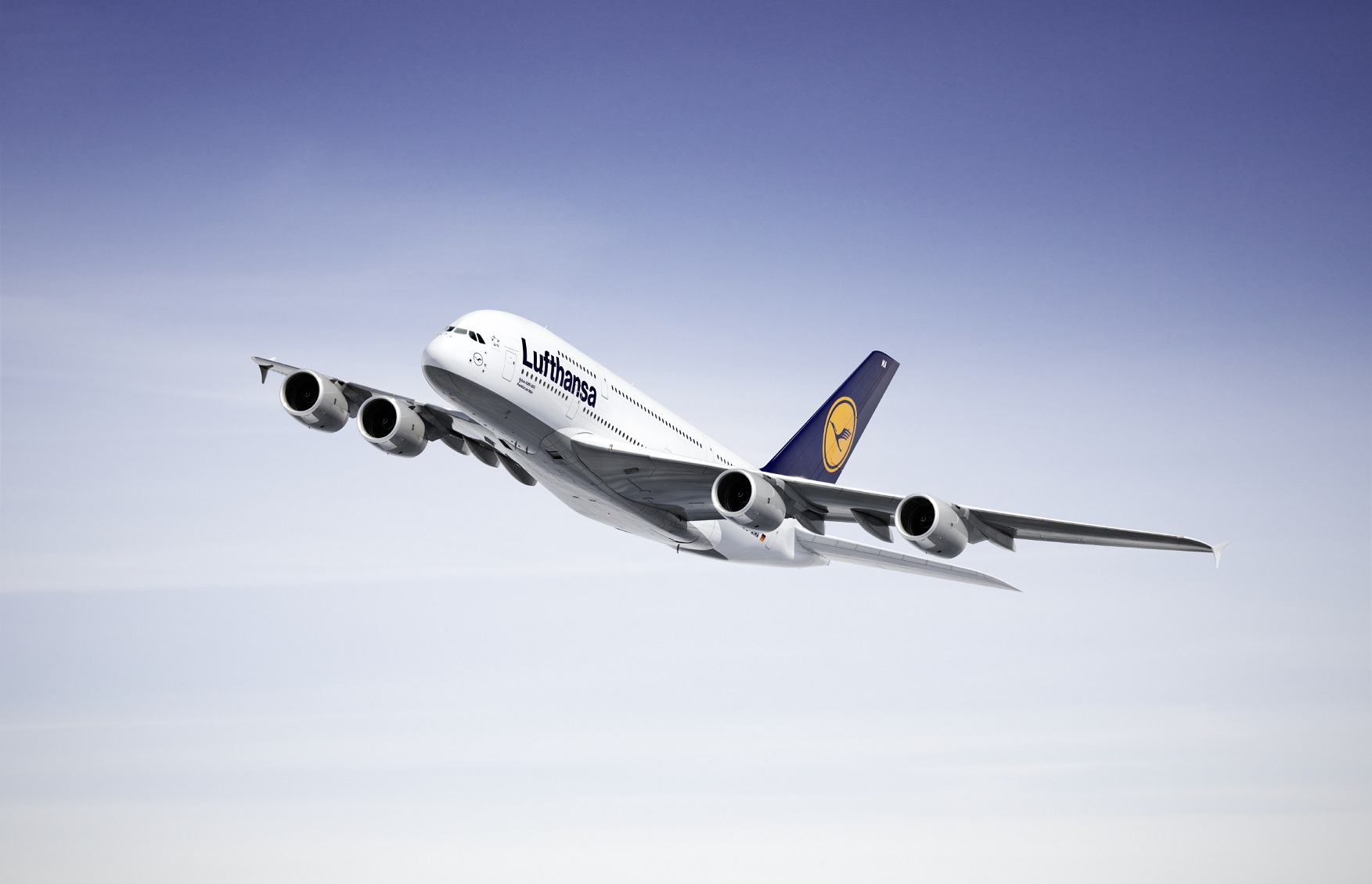 Най-големият самолет на ”Луфтханза” - ”Еърбъс А380”