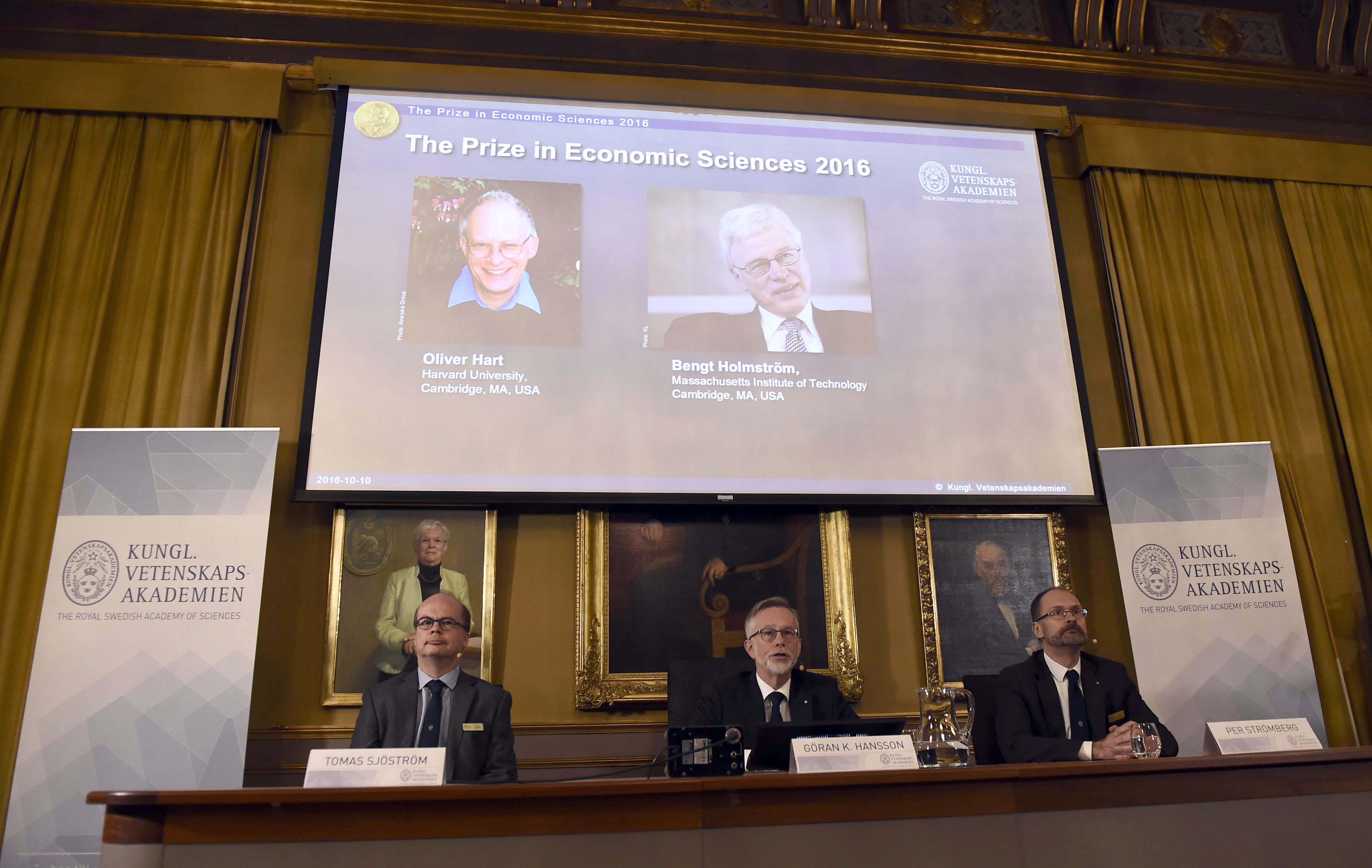 Обявяване на тазгодишните нобелови лауреати по икономика