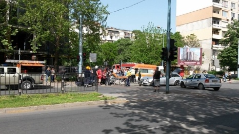 Кръстовището, известно като ”Камела”, е едно от най-рисковите в Пловдив (Сн. Архив)