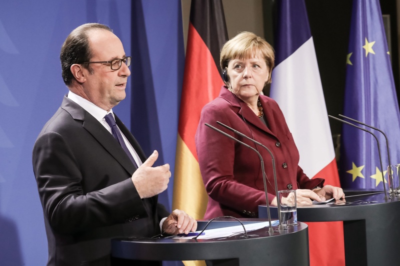 Меркел припомни на Тръмп ”общите ценности”, според Оланд започва период на несигурност