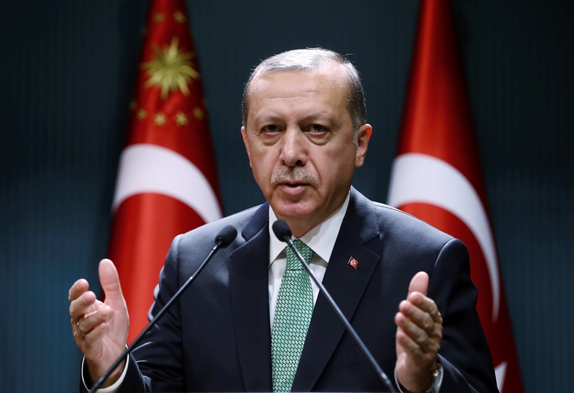 Реджеп Тайип Ердоган поде язвителна антиевропейска реторика
