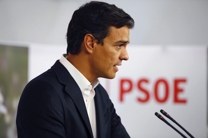 Лидерът на социалистите Педро Санчес категорично беше против правителство на Мариано Рахой