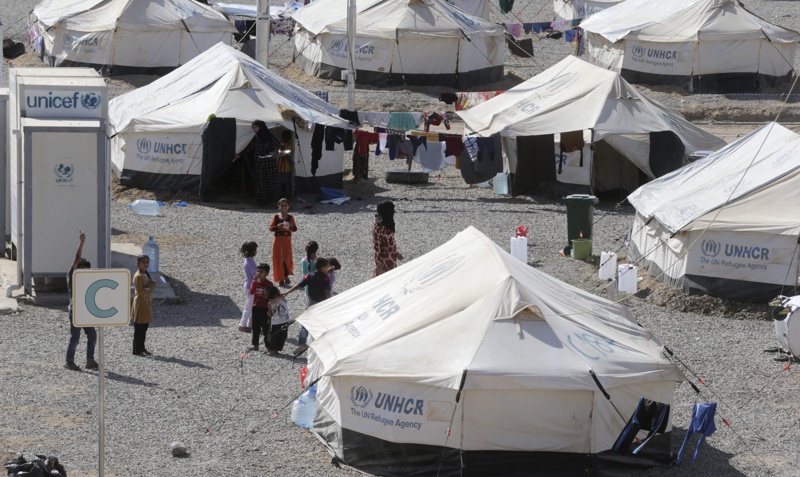 Бежанският лагер ”Дебака” приютява и прокудени от Мосул