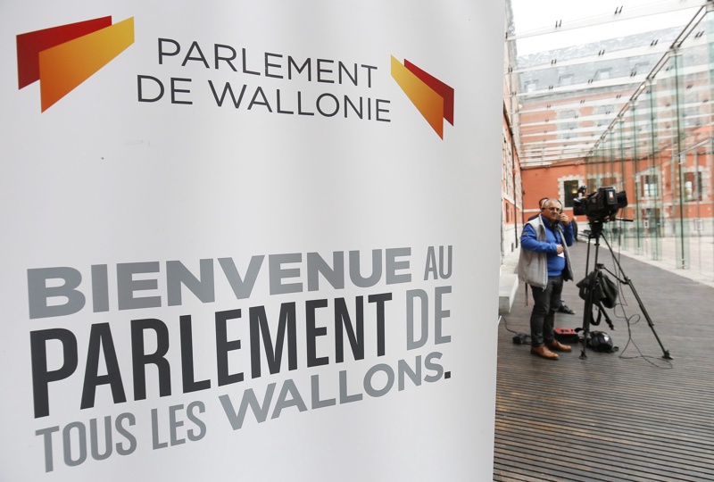Парламентът на белгийската провинция Валония, която блокира договора на ЕС с Канада