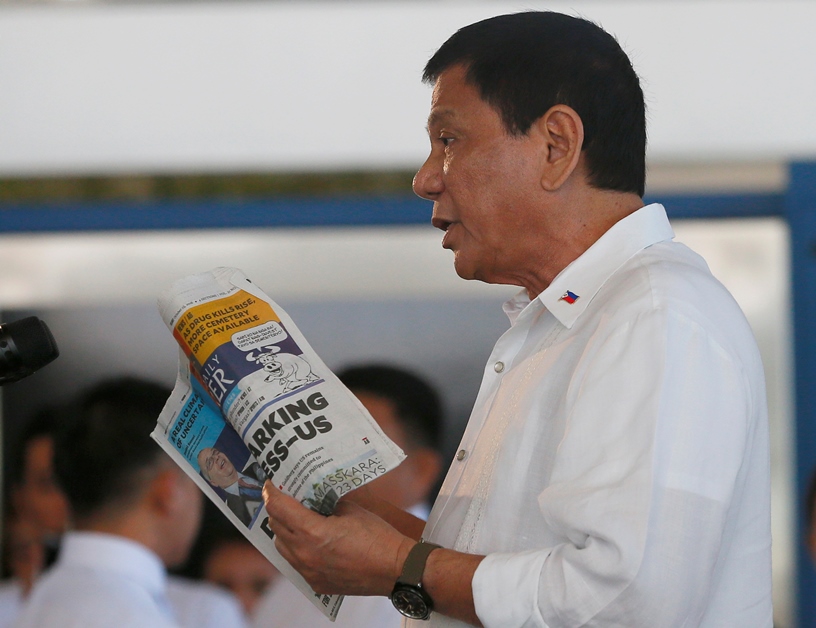 Филипинският президент: Не сме ”куче на каишка” на САЩ