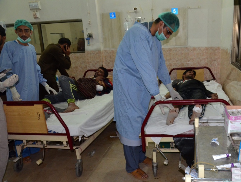 Много ранени в нападението са приети в болницата в Куета