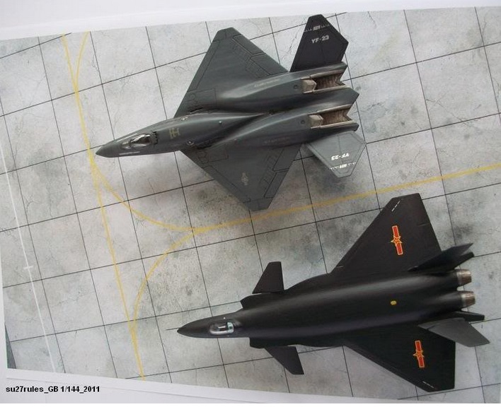 Вижте J-20 сравнен с YF-23