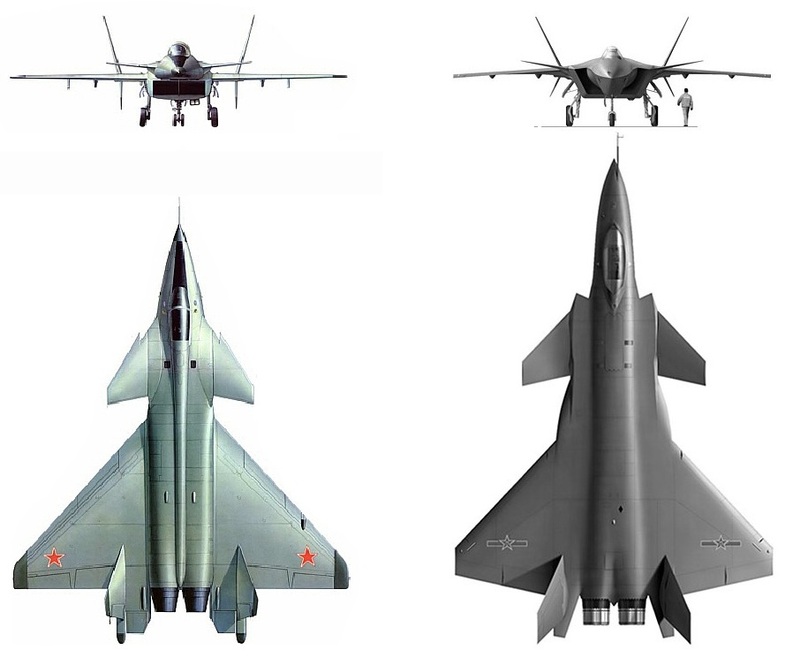 Вижте J-20 сравнен с МиГ-1.42