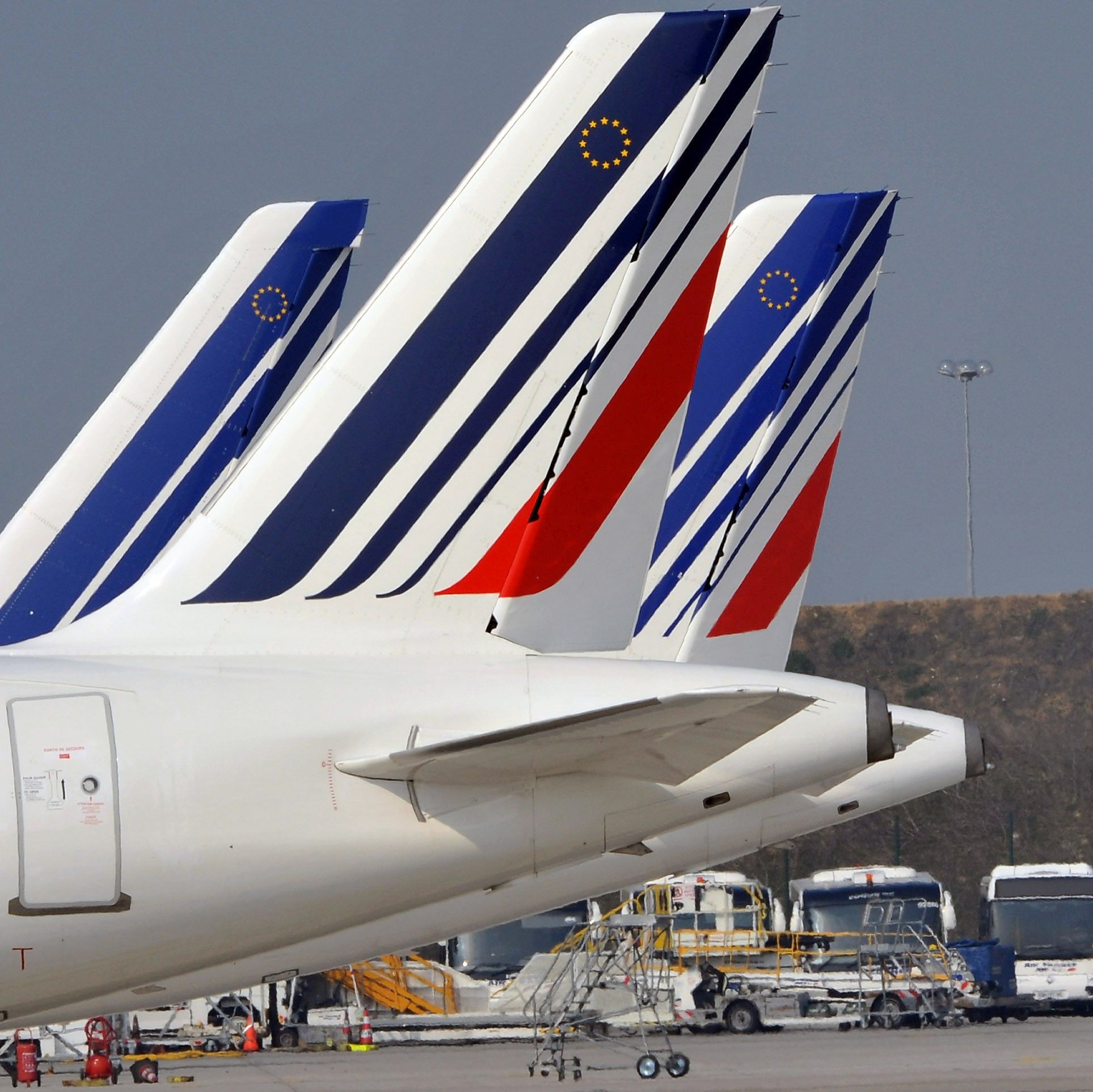 Групата Ер Франс-Ка Ел Ем (Air France-KLM) отчете днес увеличение на трафика с 5,4 на сто през март