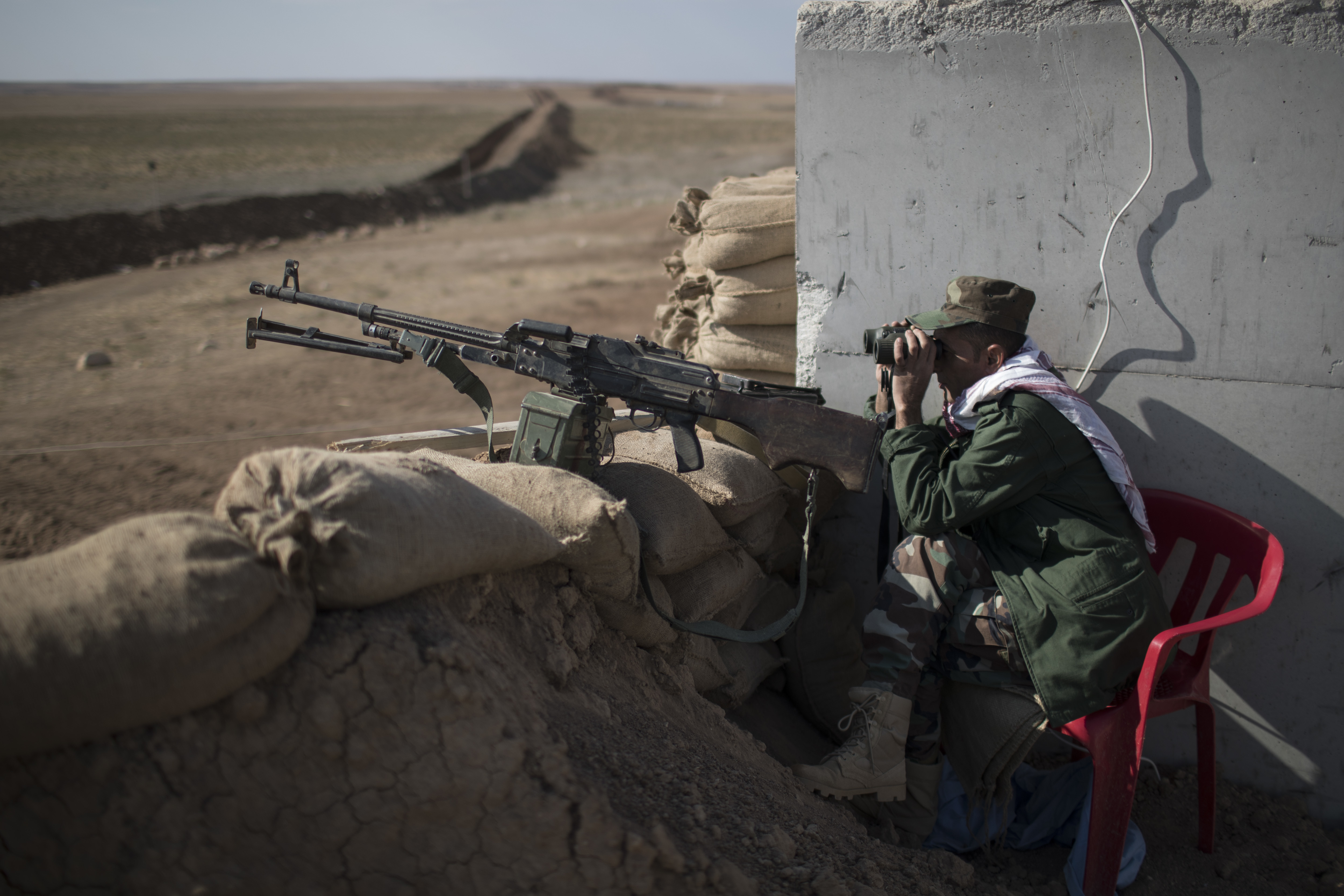 Кюрдски бойци пешмерга изиграха важна роля в битката за Мосул в Ирак