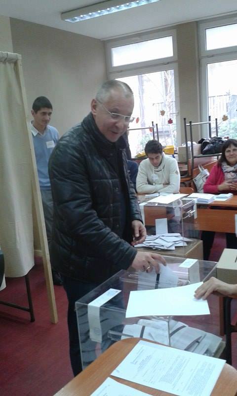 Сергей Станишев гласува на изборите за президент в неделя
