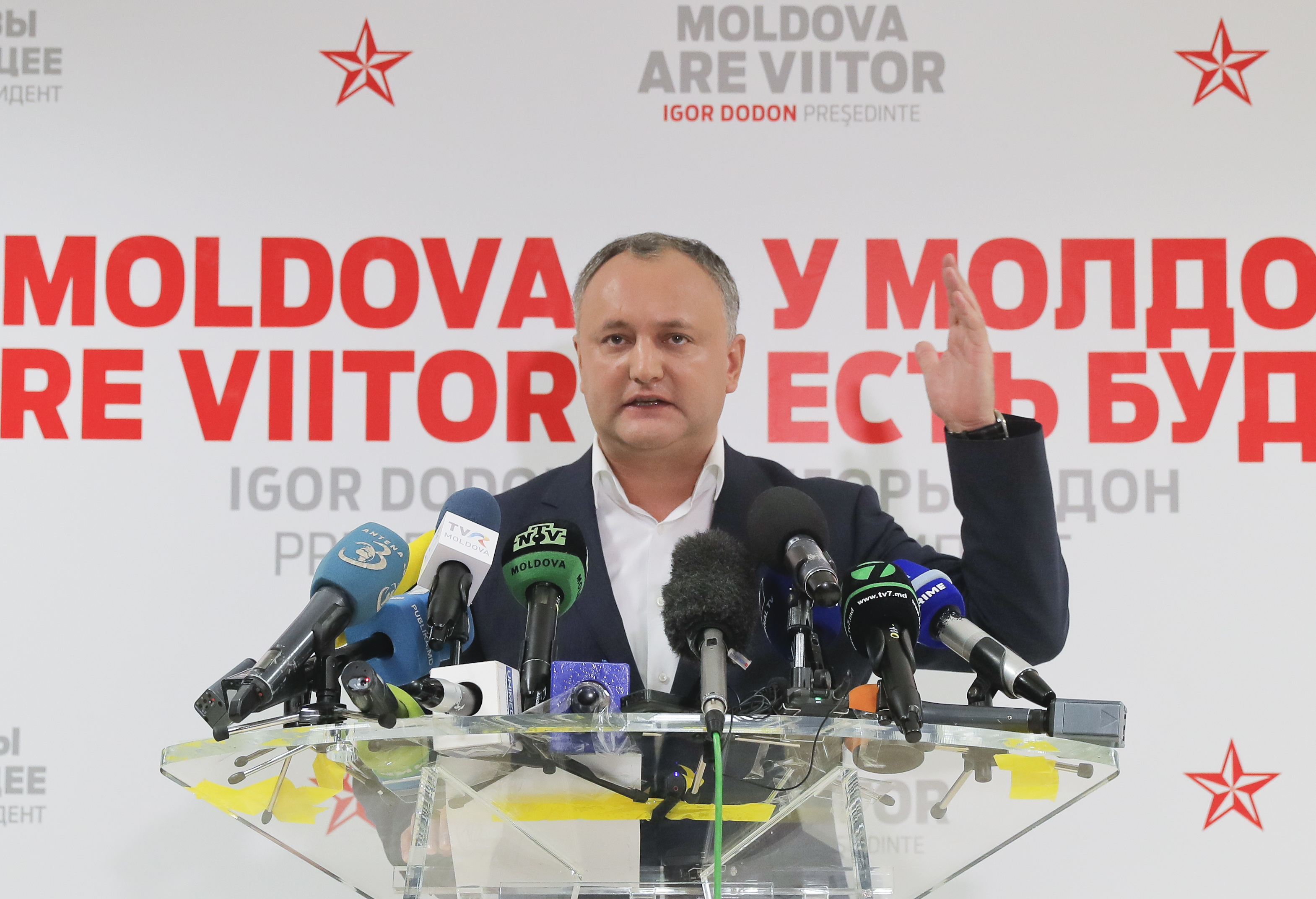 Проруски кандидат спечели президентските избори в Молдова