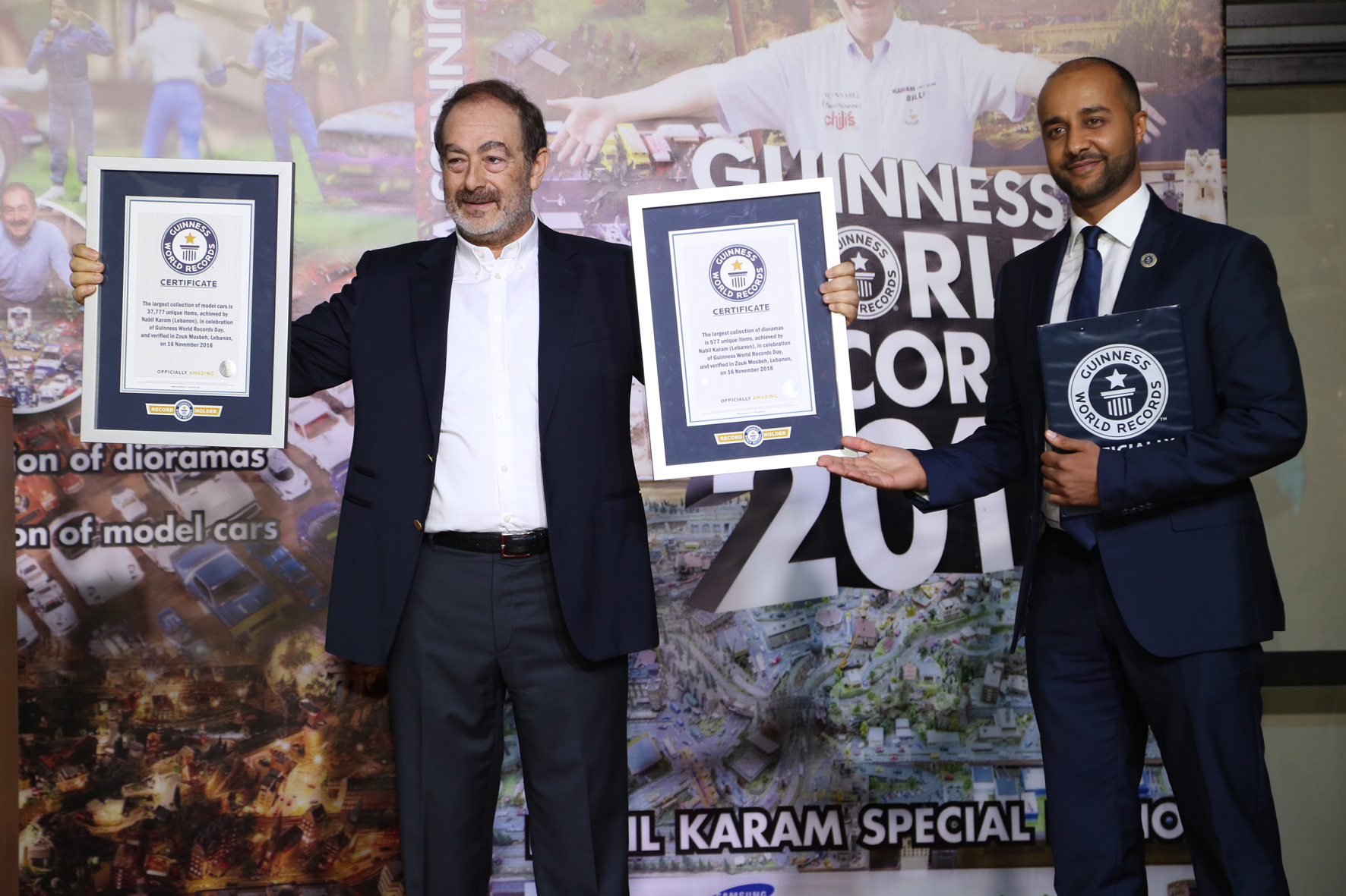 Ливанецът Набил Карам е сред щастливите рекордьори за 2016 година